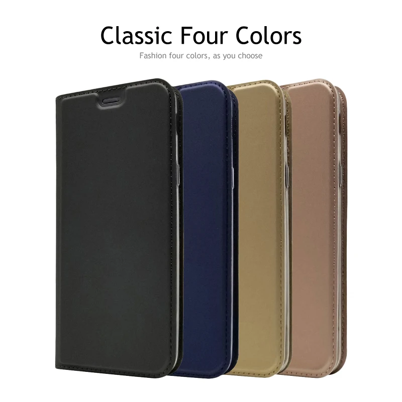 Samsung Galaxy J4 J6 Plus Maka Segtu ZROTEVE Coque Samsung J6 J4 Plus Leather Flip Case For Smasung J8 2018 Telefonu Gadījumā