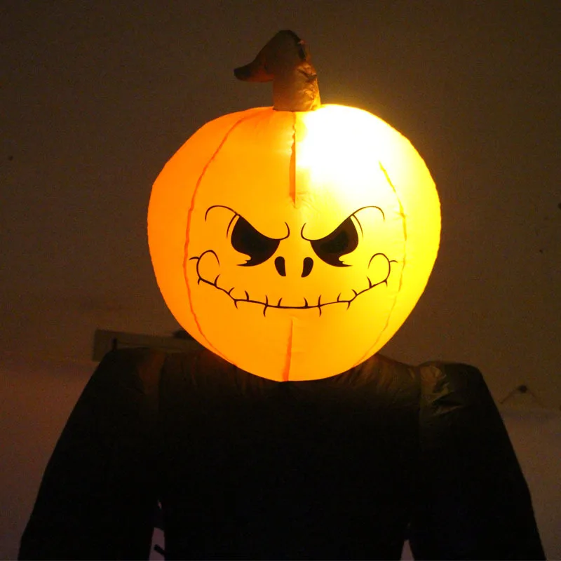 Bērniem Āra Piepūšamās Rotaļlietas Milzu Halloween Piepūšamās Ķirbju Spoku Skelets Apdare Izvairīties Šausmu Aksesuārus par Haunted House