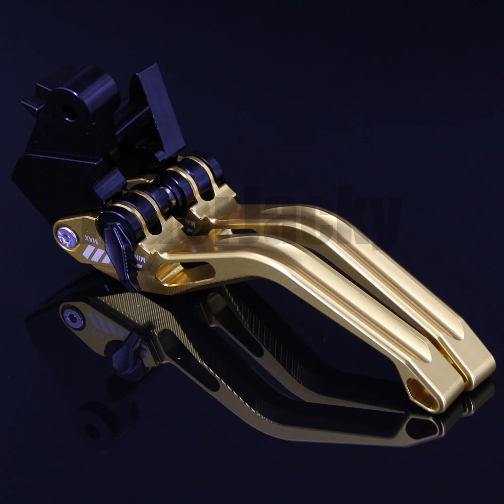 3D dizains (Rhombus Dobie) Zelta CNC Motocikla Regulēšana., Bremžu Sajūga Sviru, Honda Z125 Z 125 mērkaķis velosipēdu 2018-2019