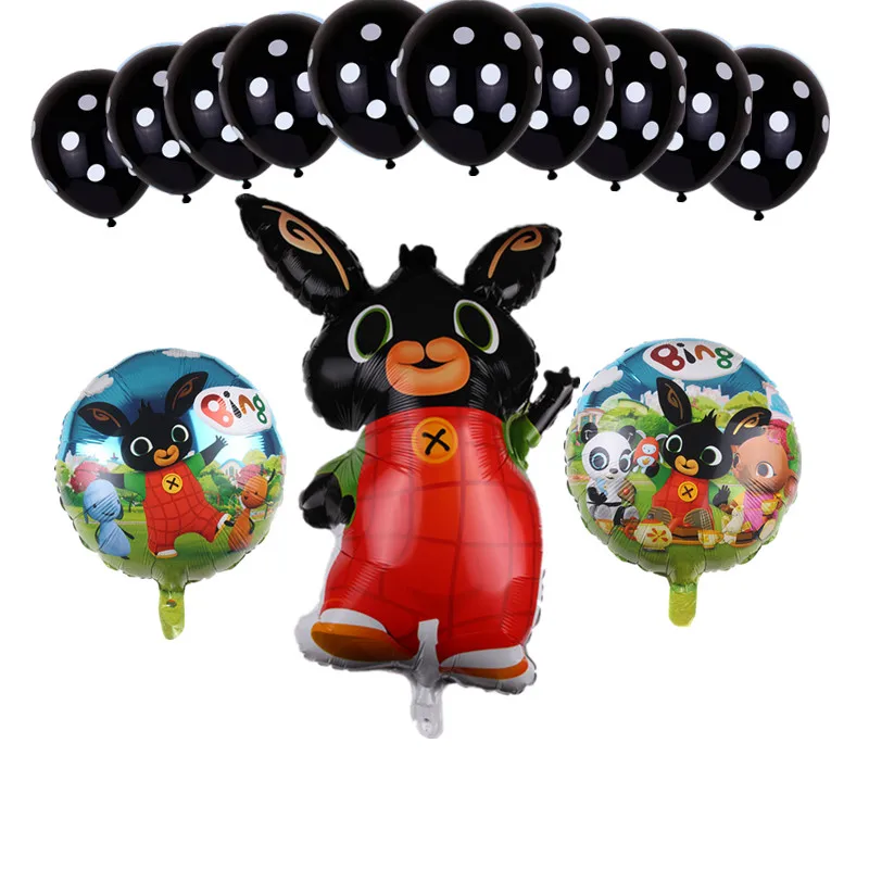 BING Trušu Tēma Karikatūra Dzīvnieku Folija Baloni Dzimšanas dienas svinības Rotājumus Bērniem, Rotaļlietas, Baloni Globos