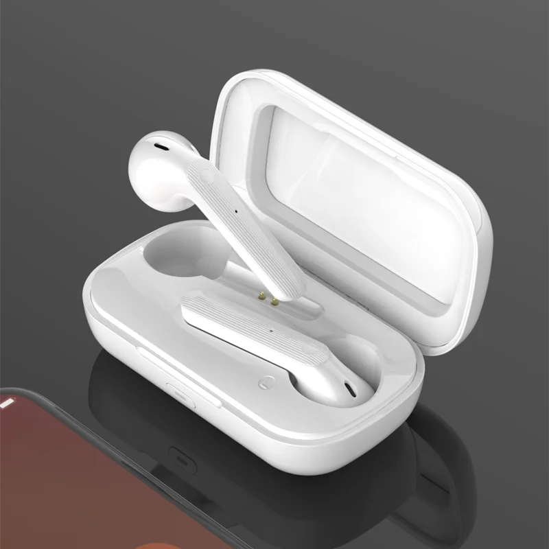 Bluetooth Austiņas Bezvadu Austiņas Ar Mikrofonu, Pirkstu Nospiedumu Touch Earbuds HiFi Stereo Austiņas Spēļu Sporta Ūdensizturīgs A1