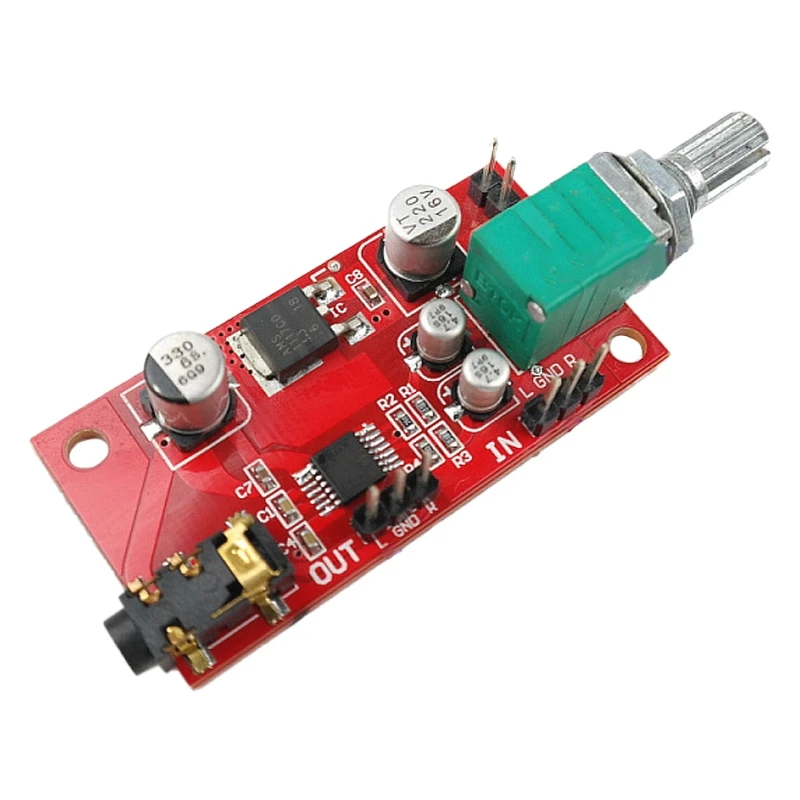 Austiņu Pastiprinātāju Valdes MAX4410 Miniatūras Amp Var Izmantot Kā Preamplifier Vietā NE5532