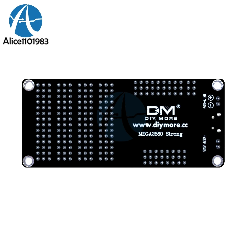 DM Spēcīgs Sērijas ATMEGA16U2 Mikrokontrolleru Izplešanās Kuģa Arduino MEGA2560 R3 ATMEGA2560 ar USB Kabeli, Plānošanas Modulis
