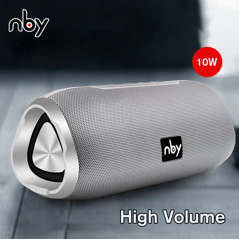 Nby-6670 Ūdensizturīgs Bluetooth Portable Speaker 3D Stereo Mūzikas Skaņas Bezvadu Skaļruni Āra Pastiprinātājā Skaļruņi 10W FM Radio