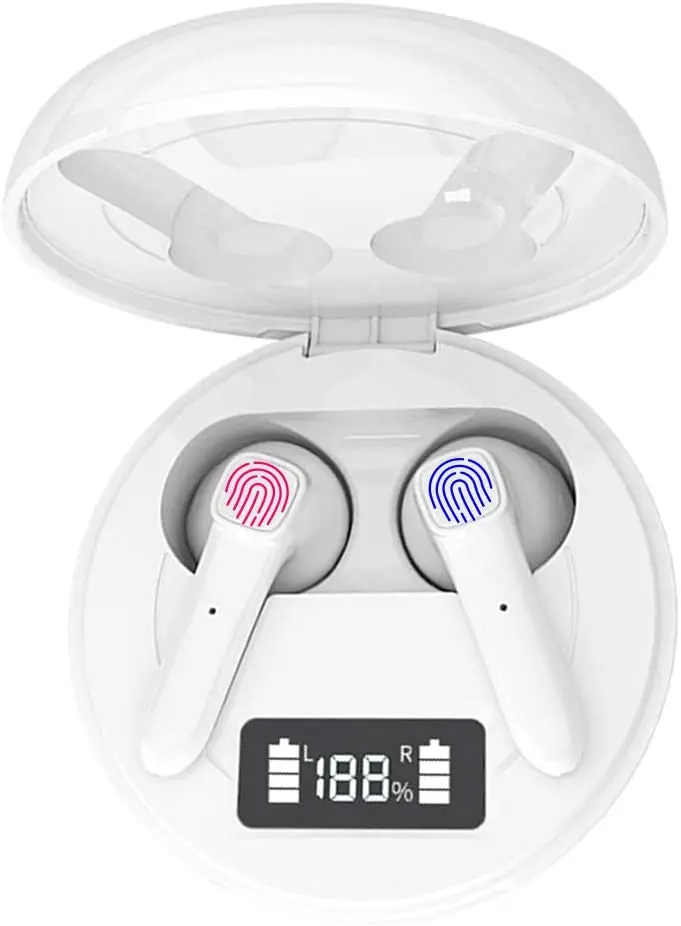 Bluetooth 5.0 Bezvadu Austiņas ar iebūvētu Mic 3D Stereo Earbuds iPhone/Android/Apple Airpods Pro Sporta austiņas