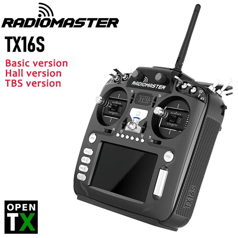 RadioMaster TX16S Zālē TBS Sensors Kardāni 2.4 G 16CH Multi-Protokolu RF Sistēmas OpenTX Radio Raidītāju RC Dūkoņa