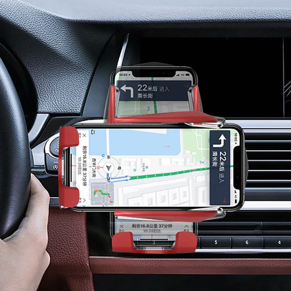 10W infrasarkano indukcijas mobilā tālruņa turētājs burvju klipu s11 auto turētājs Samsung mobilā tālruņa turētājs iPhone bezvadu lādētāju