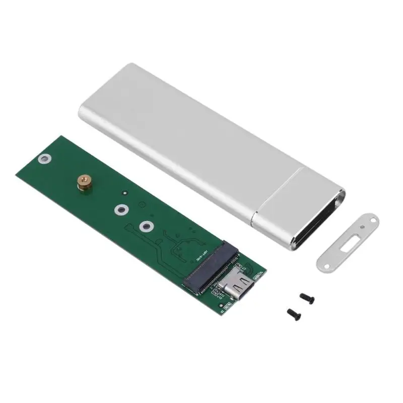 USB3.1 HDD Enclosure M. 2 USB SSD Cietā Diska Lietā C Tipa 3.1. līdz B+M taustiņš)/B taustiņu Savienotājs 2242/2260/2280 M2 SATA SSD