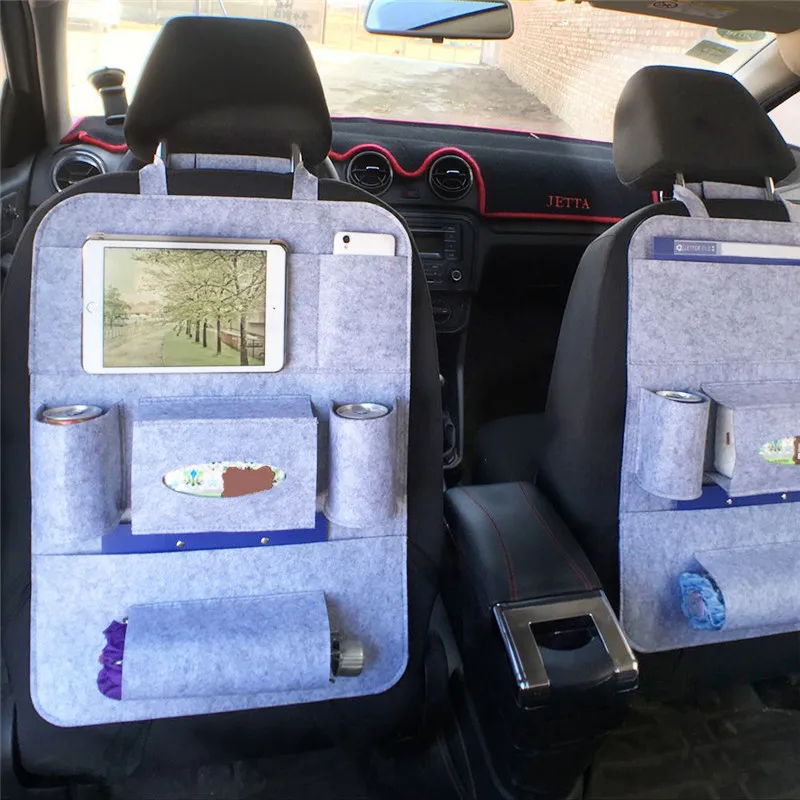 Auto Aizmugurējais Sēdeklis Plānotājs Ceļojumu Uzglabāšanas Soma Organizators iPad Ar Kabatas Turētājs 9 Glabāšanas Kabatas Bērniem, Mazuļiem