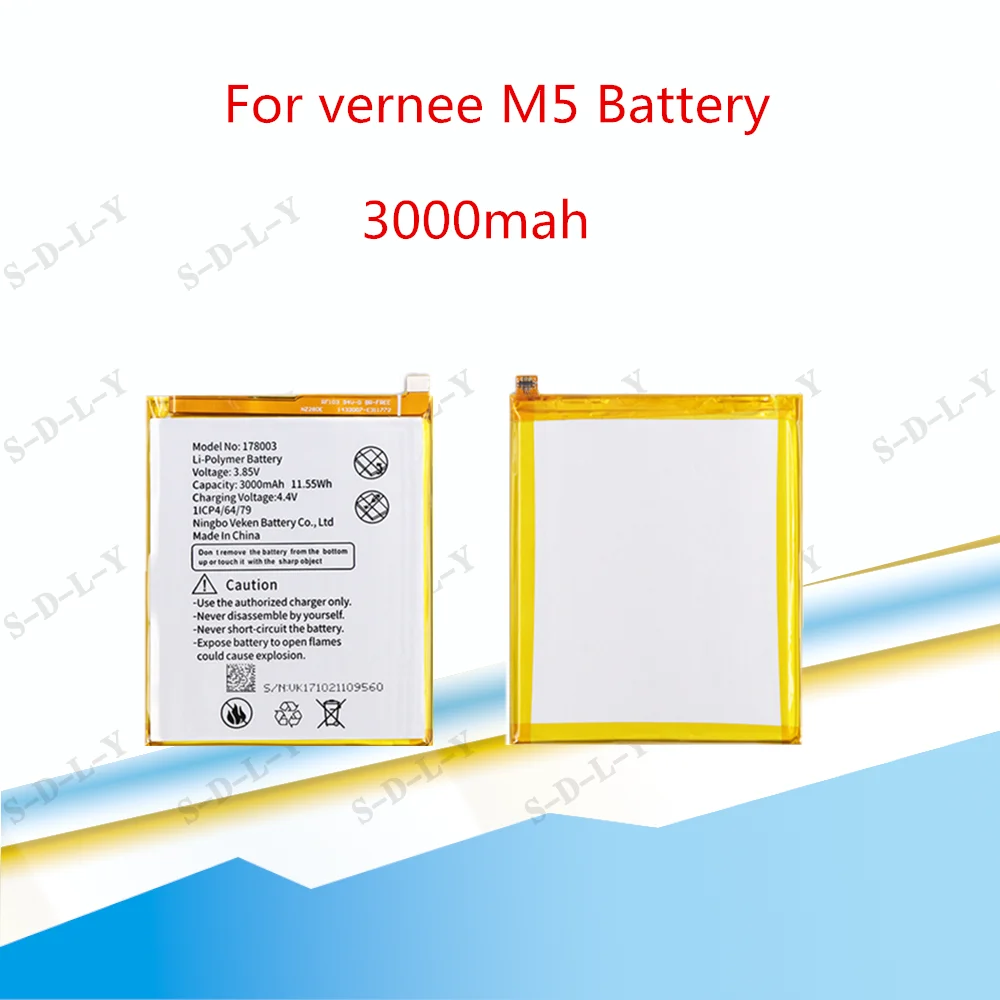 Augstas jaudas Vernee M5 Nomaiņa 3000mAh Akumulatoru Vernee M5 Bateria Batterie Šūnu Mobilo Telefonu Baterijas +Instrumenti