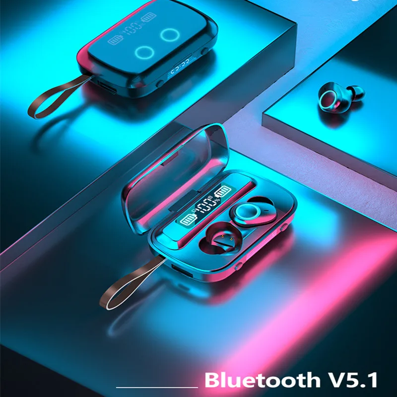 Tws Bluetooth Galvas Telefoni Bezvadu Earbuds 5.1 Trokšņu Slāpēšanas Hifi Austiņas Spēļu Fone Ouvidosem Fio Ar Mikrofonu Austiņas