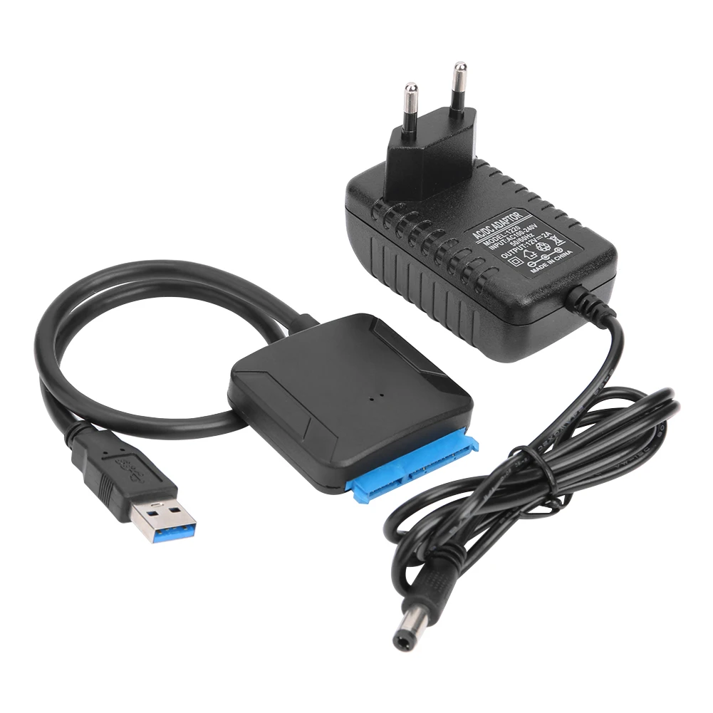 Portatīvo USB 3.0 SATA Pārveidotājs Kabelis Ātri Pārraides SSD HDD Cietais Disks Cietā Diska Kabeli Connecter Atbalsts