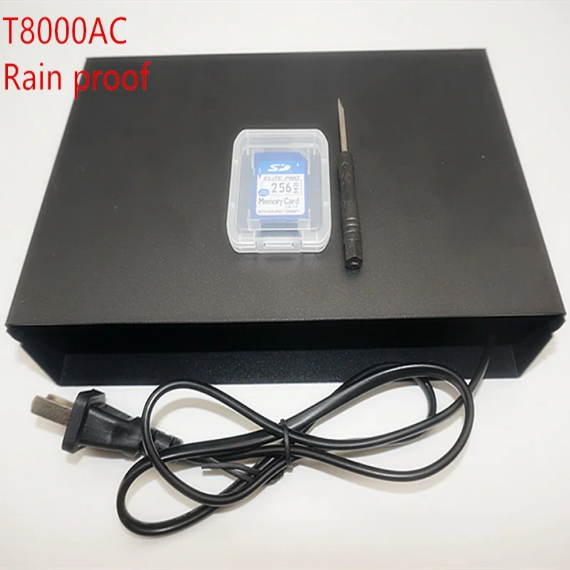 T8000 Ūdensizturīgs Ūdensnecaurlaidīgs SD Kartes 8192Pixel Kontrolieris RGB kontrolieris AC110-240V par DC5V WS2801 WS2811 LPD8806 MAX 8192 Pikseļi