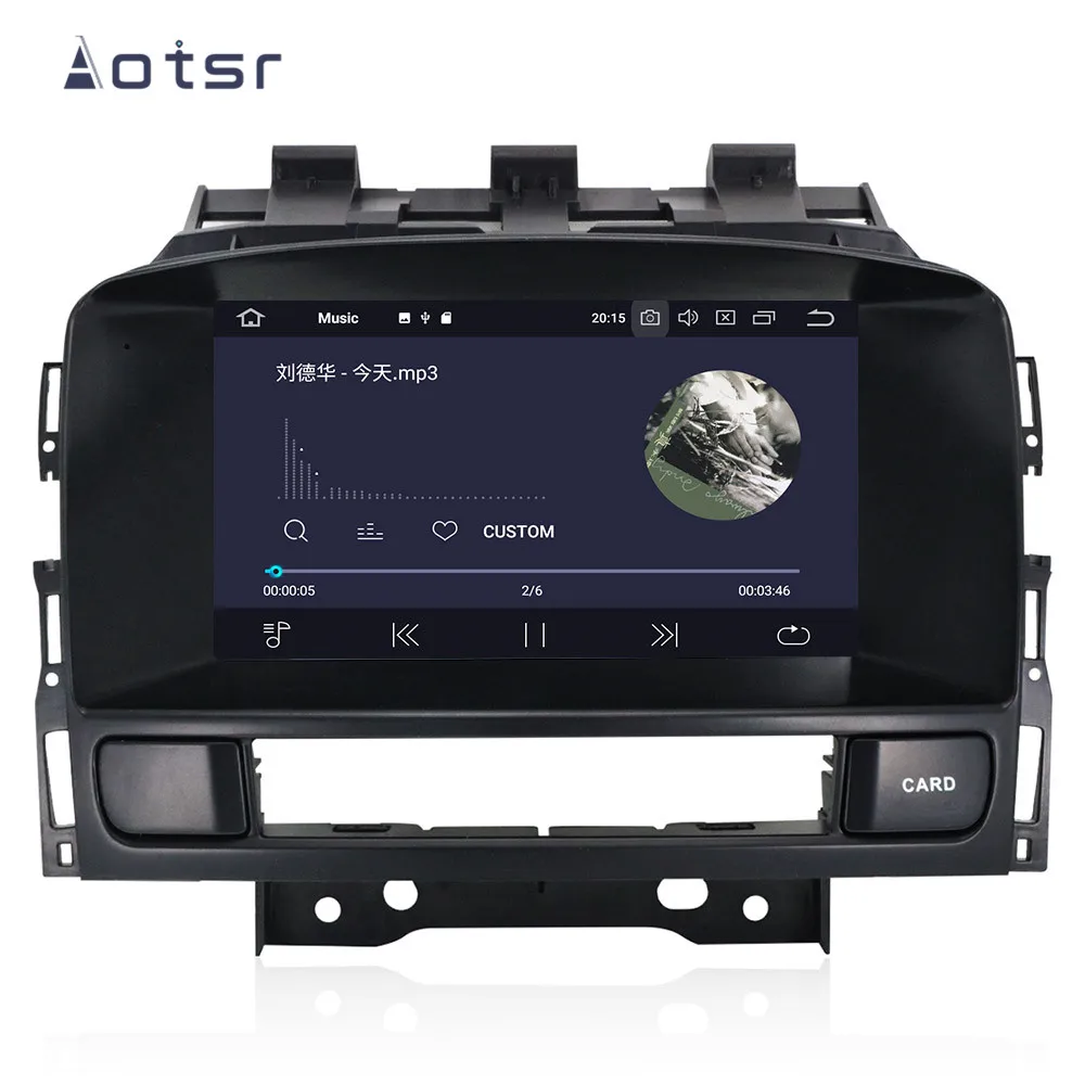 Android 9.0 IPS GPS Navigācijas Auto Radio Atskaņotājs OPEL Vauxhall Holden Astra J 2010+ Multivides Atskaņotājs Galvas Vienības magnetofona