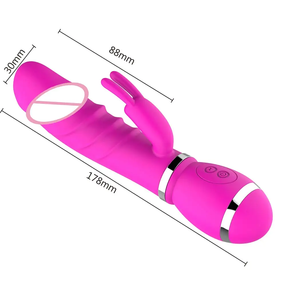 12 Ātrumu Trušu vibrators G Spot Vibrators Reālistisks Dildo, Vibratori Klitora Stimulators Sieviešu Masturbācija Seksa rotaļlietas Sievietēm