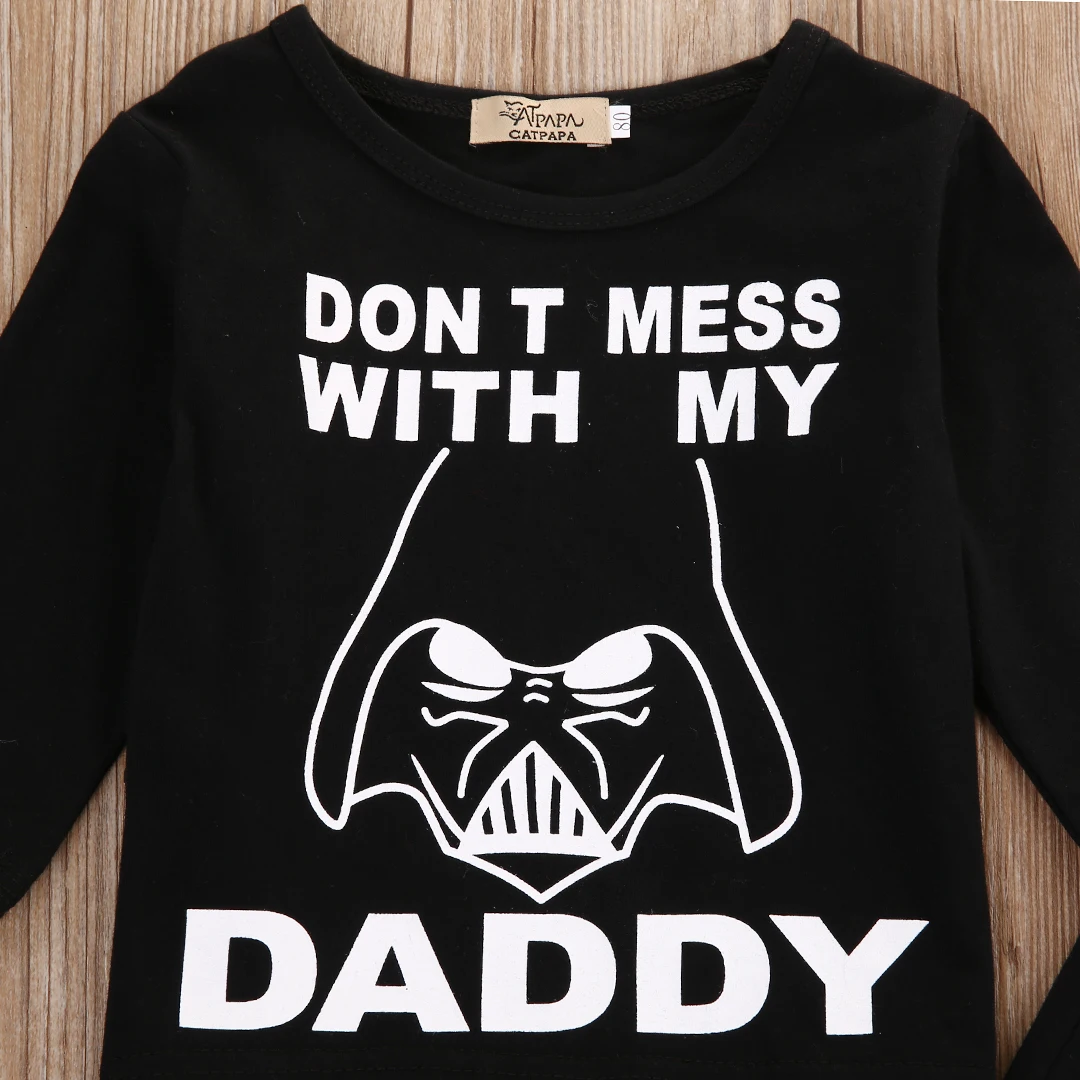 Jaundzimušais Zēns, Meitene Apģērbs Star Wars garām Piedurknēm Kokvilnas Topi, T-krekls+Garās Bikses 2gab Apģērbs Komplekts k Giyim