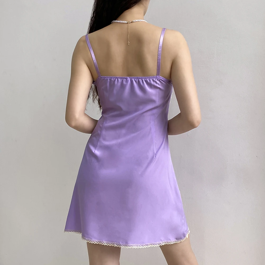 Seksīga Mežģīņu Raibs Sieviešu Kleitas korejas Modes Y2K Estētisko 90s Kleita Clubwear Mini Apģērbs Vintage Harajuku