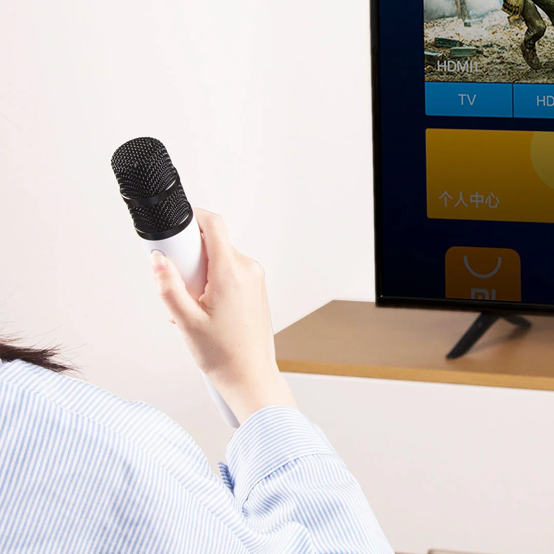 Youpin Karaoke Mikrofons Tīra Kviešu Smart Bezvadu TWS Mikrofons Inteliģentu Balss Vadības Mikrofons Mājās Xiaomi TV