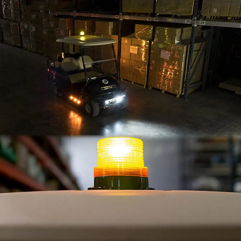 Dropship 12V/24V LED Auto Kravas automašīnu Strobe Gaismas Brīdinājuma signāls Policijas LED Mirgo Avārijas gaismas Bāku Lampas ar Magnētisko Uzstādīts