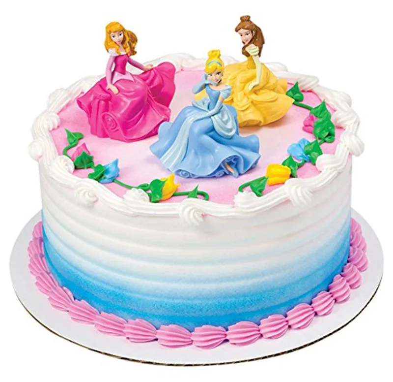 Belle pelnrušķīte princess birthday party apdare kūka topper rīcības attēls rotaļlietas pirmās dzimšanas dienas meitene dzimšanas dienas tēmu puse, dāvanu