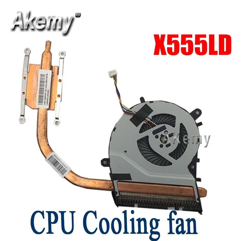 Jaunas Oriģinālas CPU Dzesēšanas heatsink ventilators Asus X555LD R557L X555 X555L X555LJ fan Cooler KSB0605HBA03 13N0-SWA0201 diskrēto