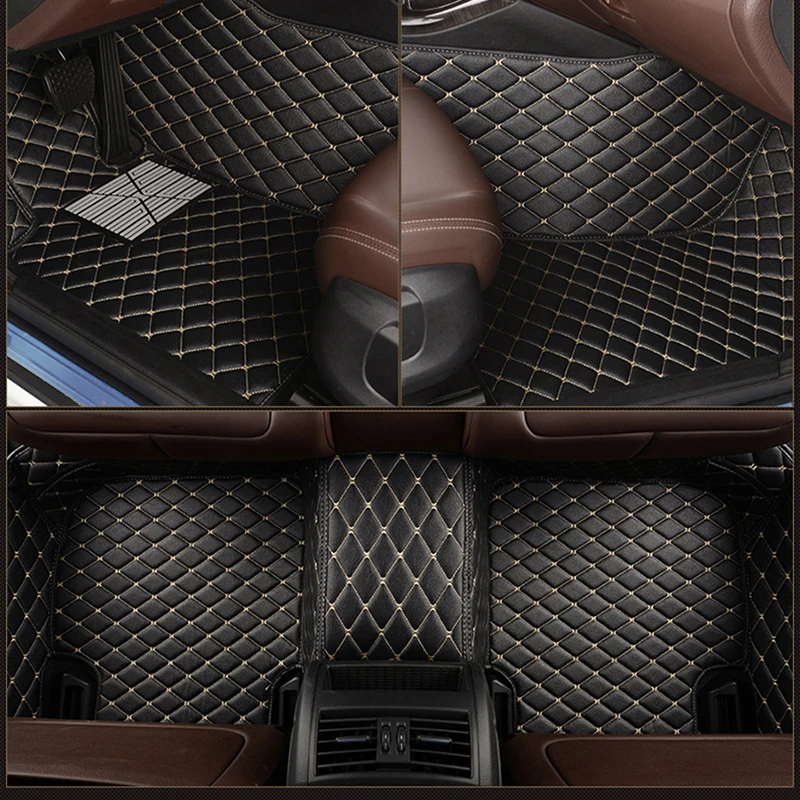 ādas Pasūtījuma automašīnas grīdas paklājs FORD F150 Falcon Fiesta Focus C-MAX kodolsintēzes Mondeo Explorer Malas Ecosport paklāju auto piederumi