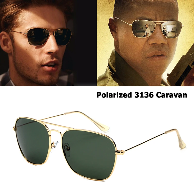 JackJad Classic 3136 CARAVAN Stila Polarizētās Laukumā Aviācijas Saulesbrilles Vīriešiem, Vintage, Retro Zīmola Dizaina Saules Brilles Oculos De Sol