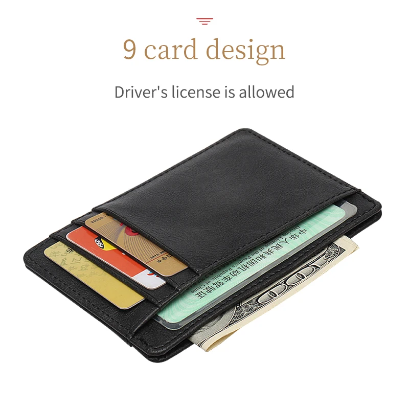 Zongshu modes RFID Karti, Seifs vīriešu Kredītkartes Kartes sieviete ID kartes turētājs vīriešu organizators vizītkaršu turētājs