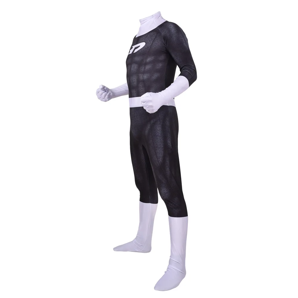 Danny Fantoma Supervaronis Cosplay Kostīmu Zentai Fullbody Anime Danny Fantoma Jumpsuits Uzvalks Bodysuit Pieaugušajiem Bērniem