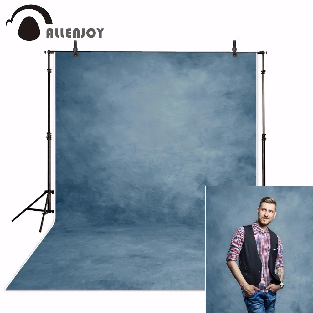 Allenjoy fotogrāfijas fona abstract blue tīrtoņa krāsu vecais kapteinis self portrait (pašportrets) fona studija foto photobooth photophone