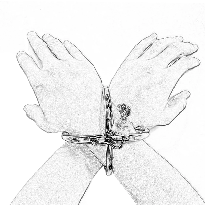 Jaunā Krustu Spīdzināšanu Bloķēšanas roku dzelžus, Dzimuma Rīki Pāriem Nerūsējošā Tērauda BDSM Verdzība Roku Aproces Ierobežojumu Pieaugušo Seksa Produkti