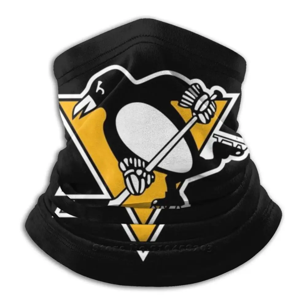 Pingvīni-Pittsburgh Merch Microfiber Kakla Siltāks Galvas Apsējs Šalle Sejas Maska Logo Pingvīns