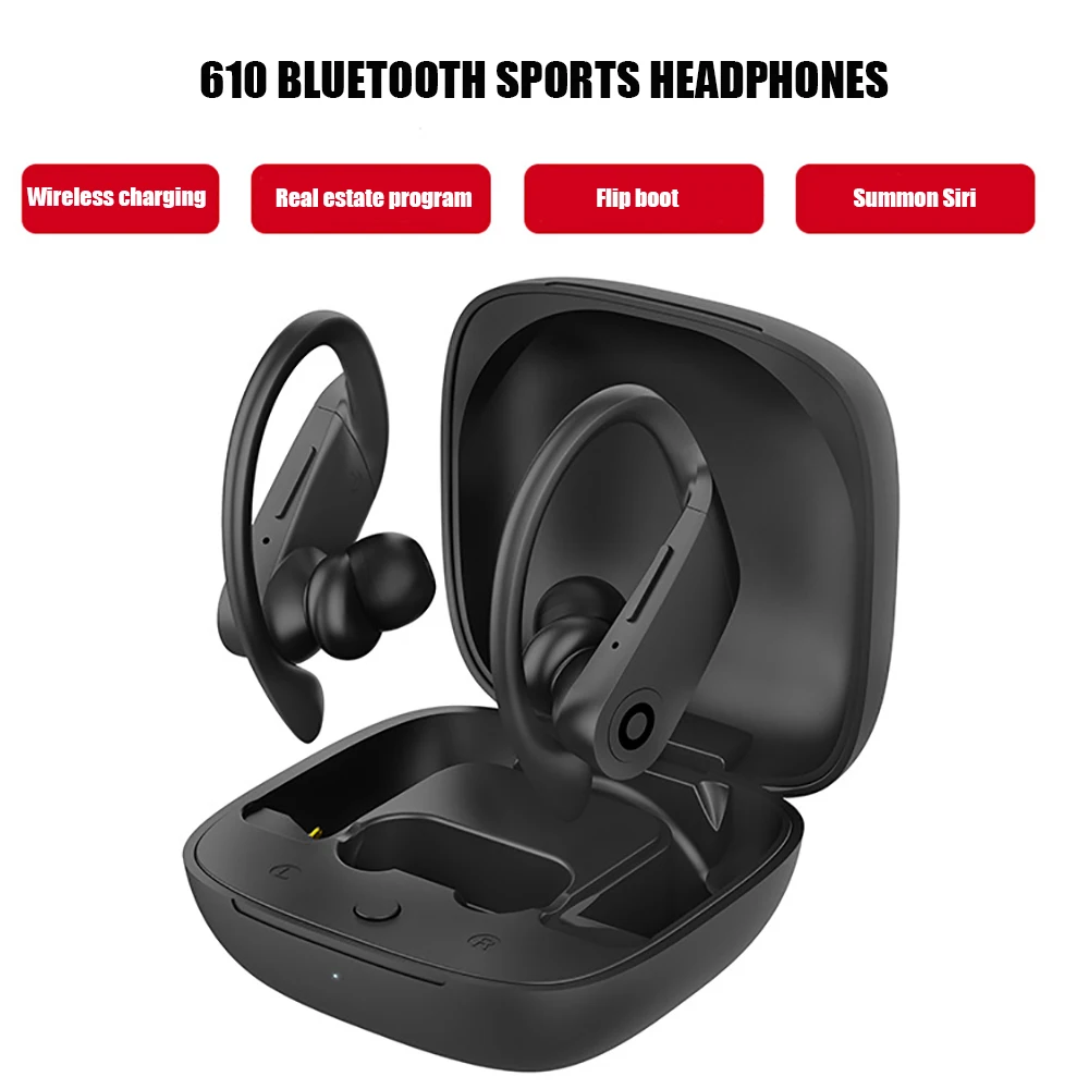 Bezvadu Sporta Austiņas B10 TWS Bluetooth Austiņas Earbuds Ūdensizturīgs Austiņas Bezvadu Lādēšanas Kārba PK I9000 Par Xiaomi Tālruni