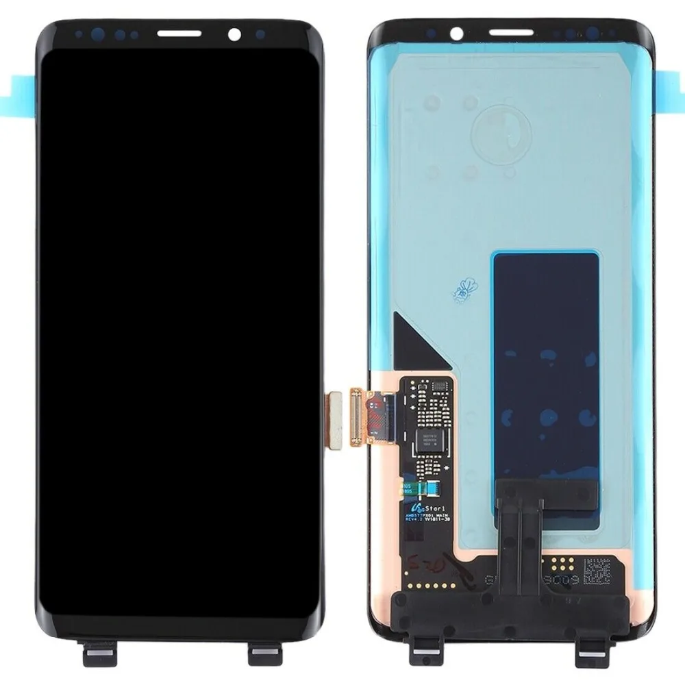 5.8 Collu LCD Sākotnējā Samsung Galaxy S9 G960 SM-G960F LCD Displejs ar Touch Screen Digitizer Ar Beigtiem Pikseļiem Montāža