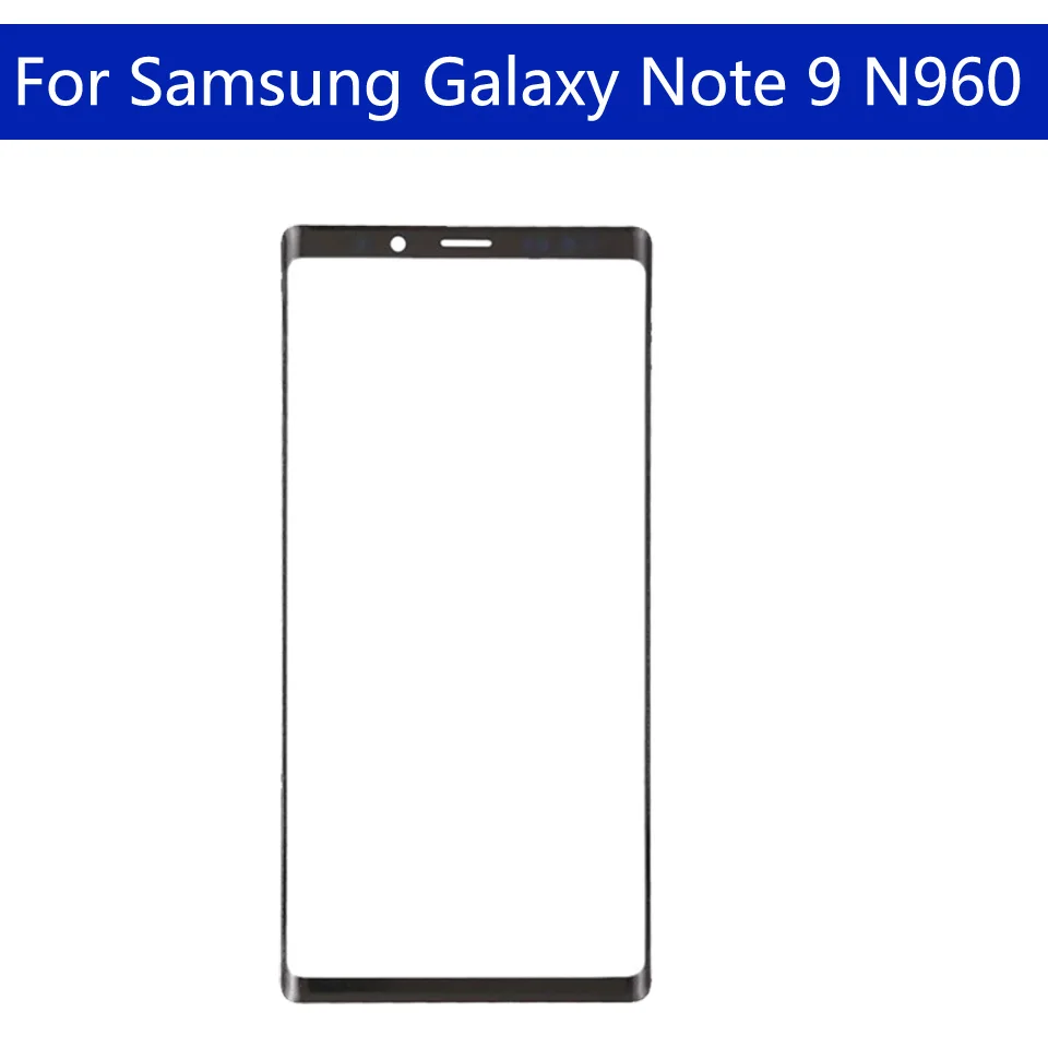 Note9 Touchscreen Samsung Galaxy Note 9 N960F N960 N960U N960U1 N960W N960N N9600 LCD Priekšējo Ārējo Stikla skārienekrāns Objektīvs