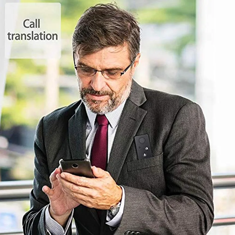 Smart Tulkotājs Bluetooth Instant Vokālā Portatīvo Tulkotājs Atbalsta 40 Valodas SP99