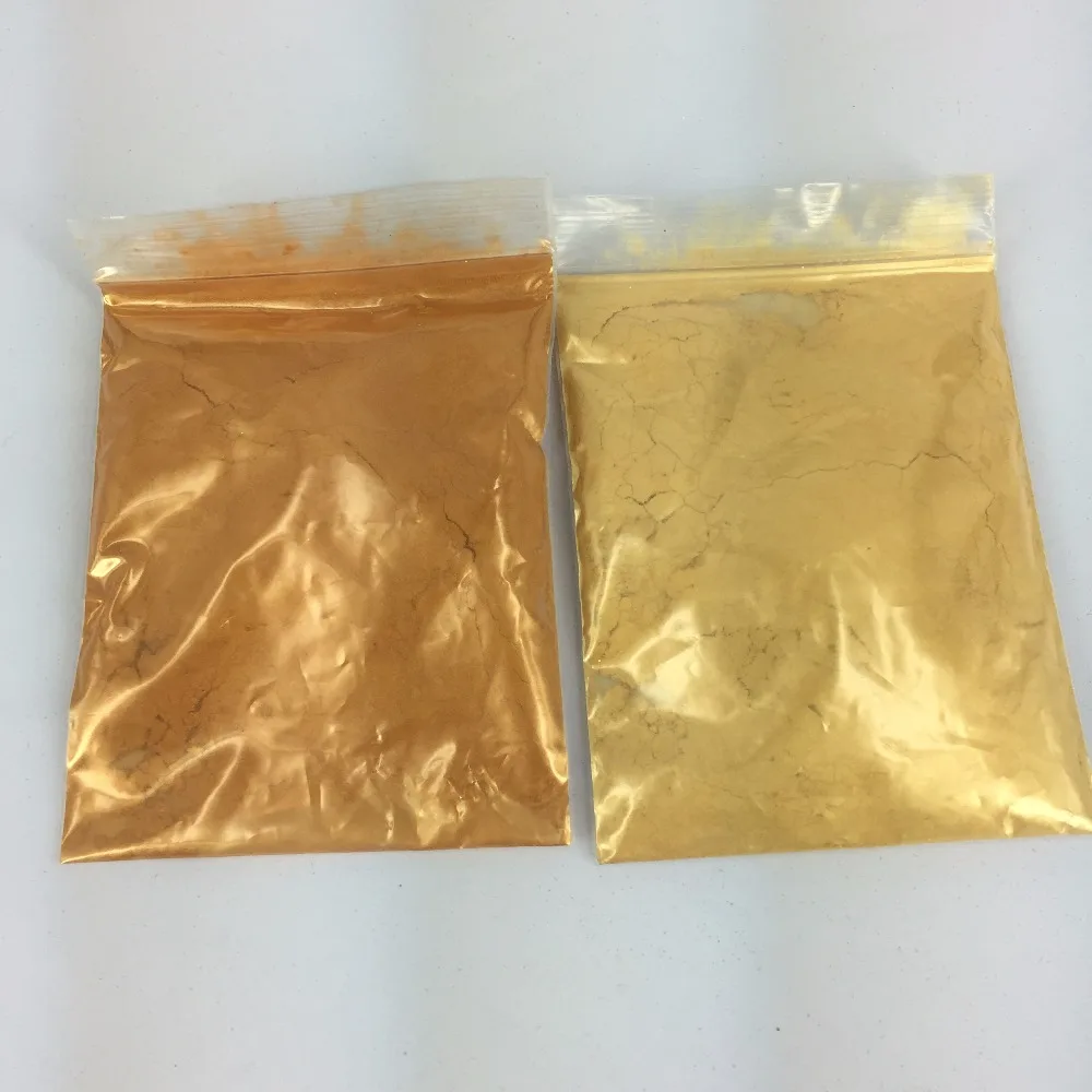 Sarkanā Zelta Krāsā pērle pigmenta pulvera krāsas pārklājums Automobiļu Pārklājumi mākslas amatniecības dekorēšanai 50 g iepakojumā