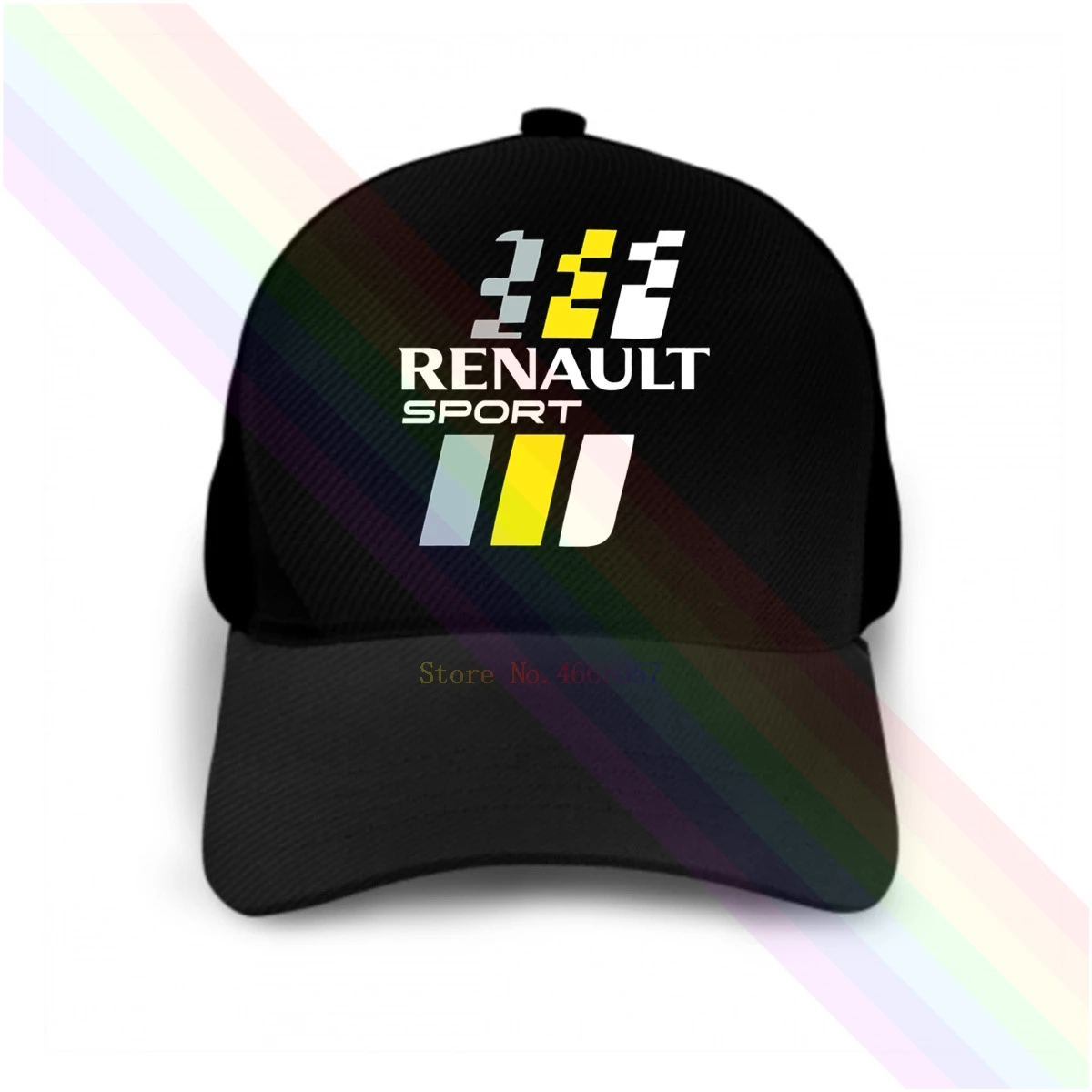Renault Sport RS Motociklu Logo 2020 Jaunākais Black Tautas Beisbola cepure, Cepures Unisex
