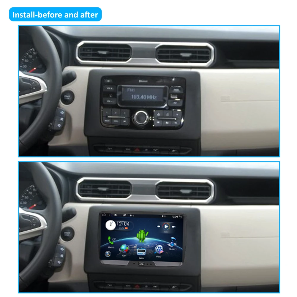 PX6 Android 10 auto multimediju GPS Dacia Sandero Duster Renault Captur Lada Xray 2 Logan 2 Dokker Lodgy 2012-2017 DSP 4G RAM