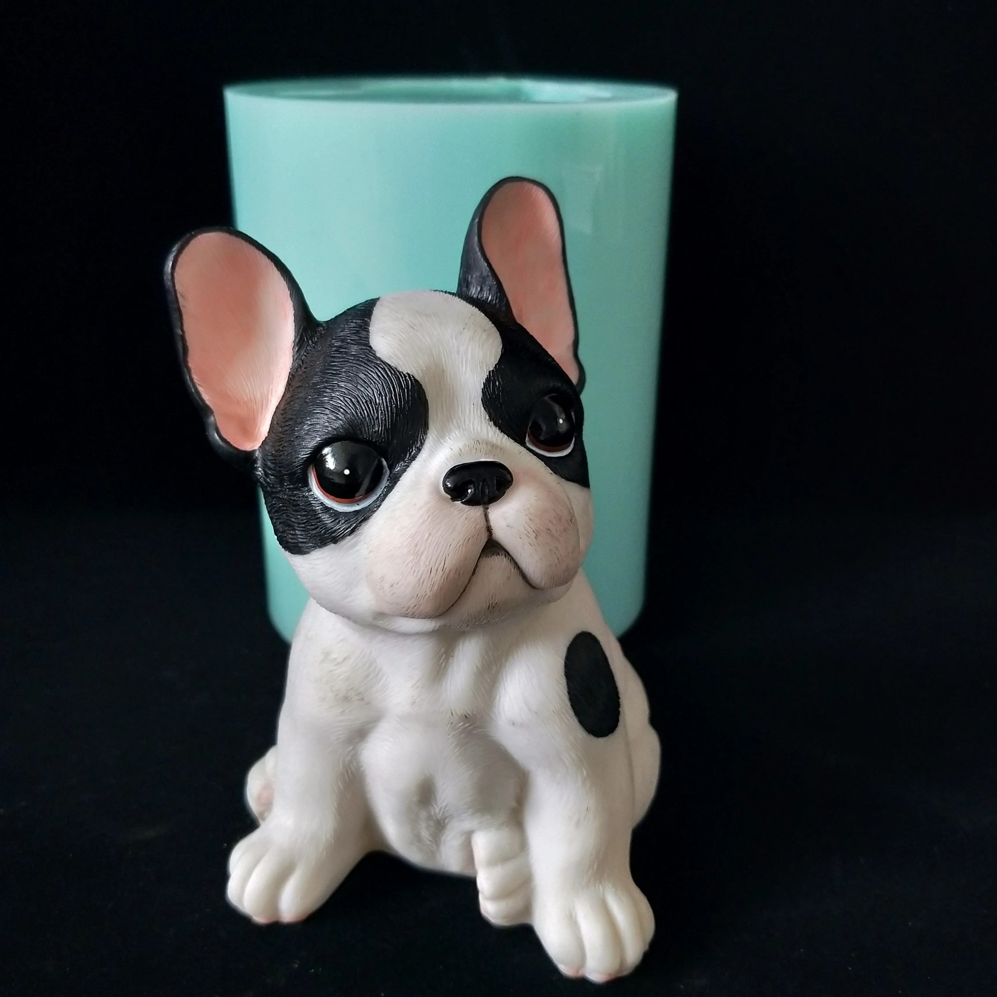 PRZY silikona 3D gudrs suns pelējuma roku darbs liels veidnes kūka apdare svece silikona pubby veidnes DIY dzīvnieku pelējuma