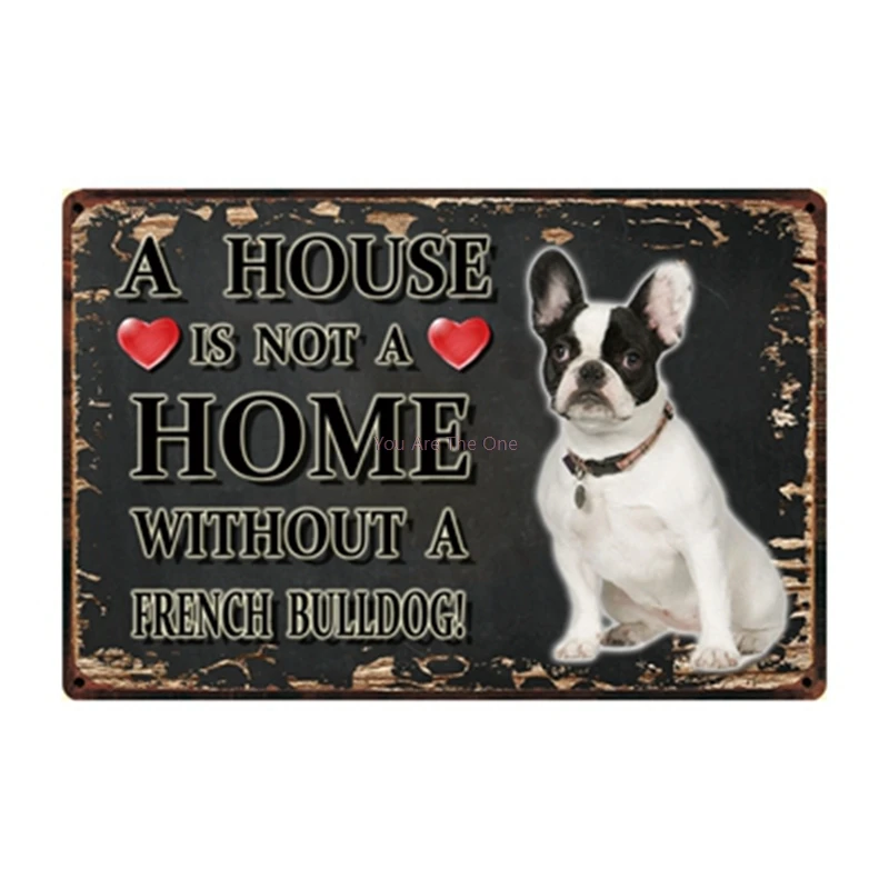Metāla Skārda Paraksta māja nav mājās bez suņa pet slimnīca un veikalu Metāla Plāksne Kluba Plāksne Klasiskā Dzelzs Krāsošana