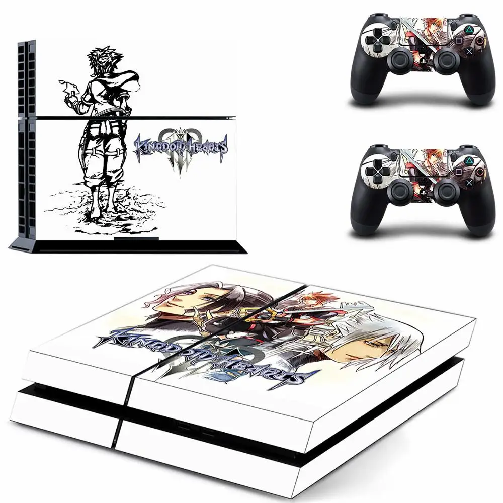 Karaliste Sirdis PS4 Uzlīmes Play station 4 Ādas PS 4 Decal Uzlīmes Vāks PlayStation 4 PS4 Konsoles & Kontrolieris Ādas, Vinila