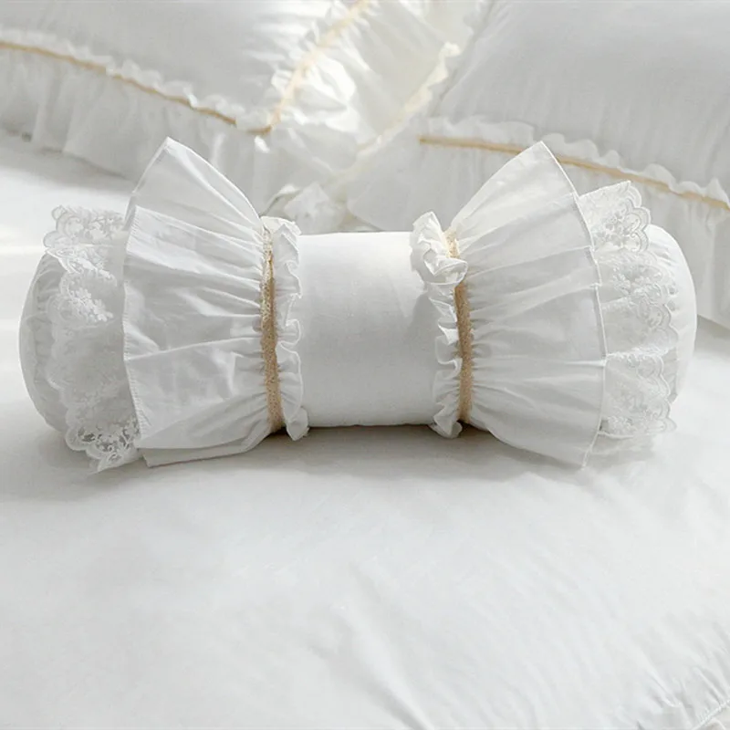 Super Cute Mežģīnes spilvenu dekoratīvie gultas spilvena Eiropas konfektes spilvenu princese liels savirmot desgin jostasvietas spilvens, dīvāna spilveni