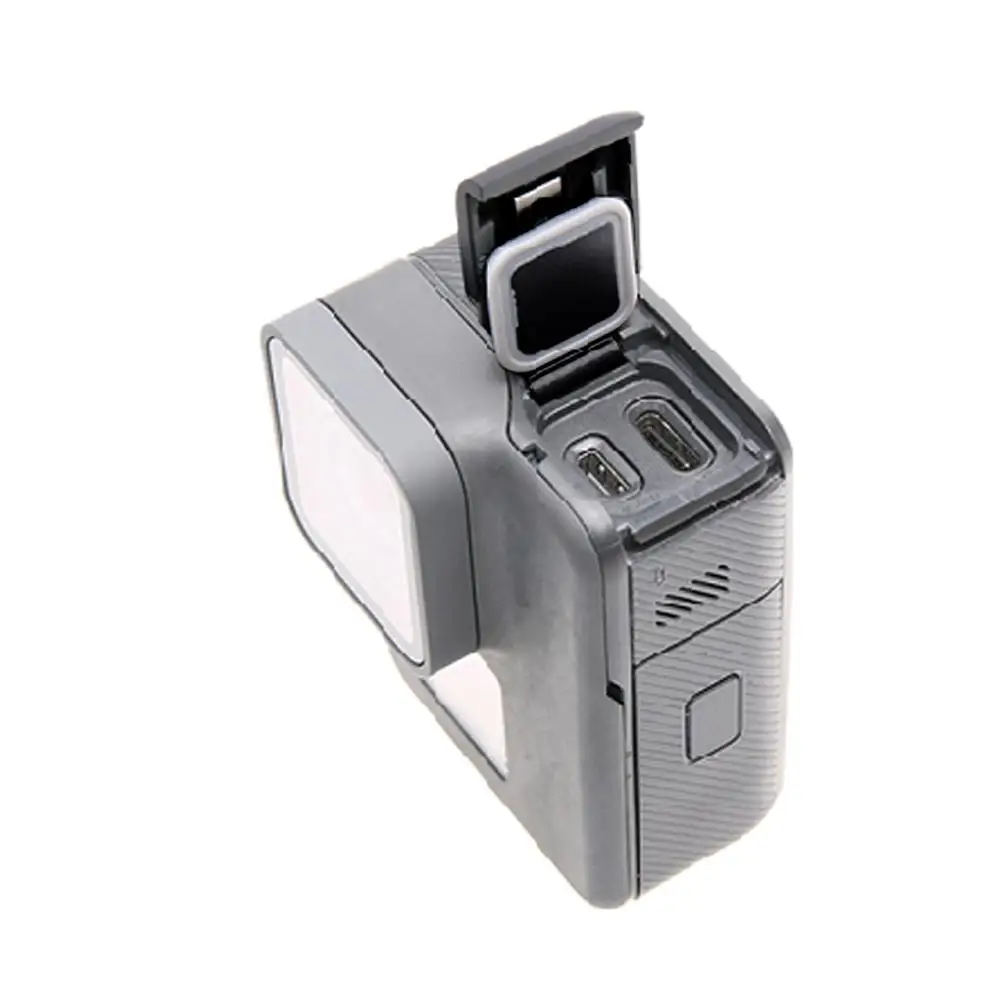 Sānu Durvis Vāciņš USB-C, Mini HDMI Port Sānu Aizsargs GoPro HERO5/6/7 Black UV Filtrs Objektīvs Remonta Daļas Accessorie