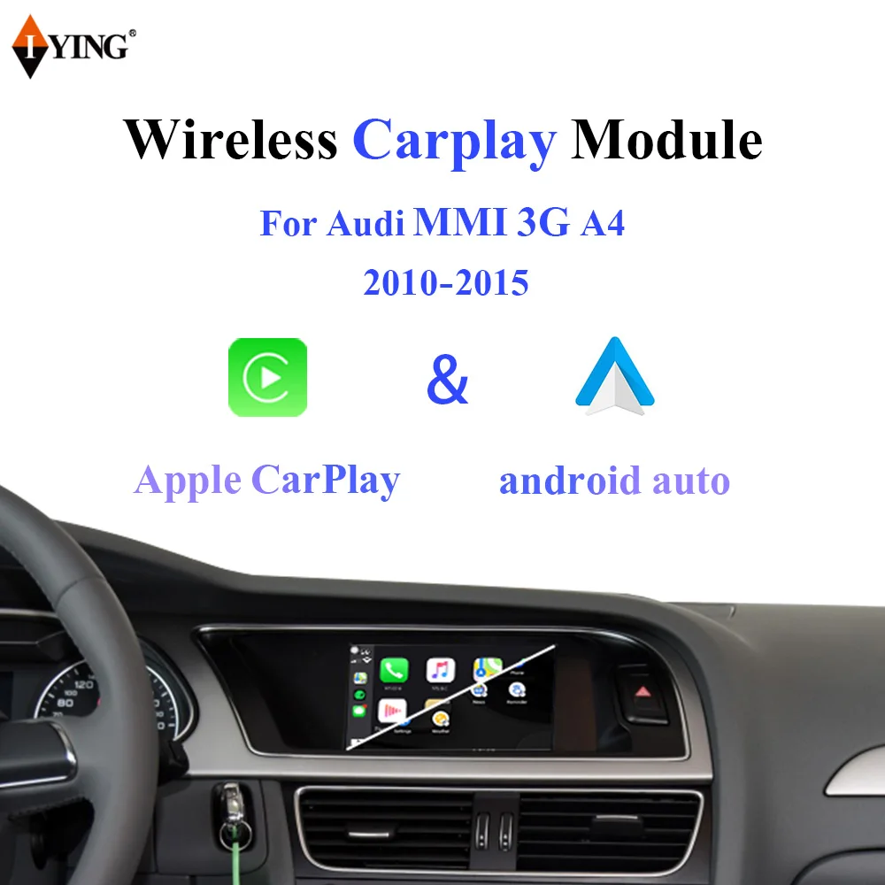 Melo Bezvadu Carplay Audi A4/A5/S5/J5/Q72010-Android Auto/Dublēšana Audio Atskaņotājs Atbalsta Atpakaļskata Kamera dedukcija