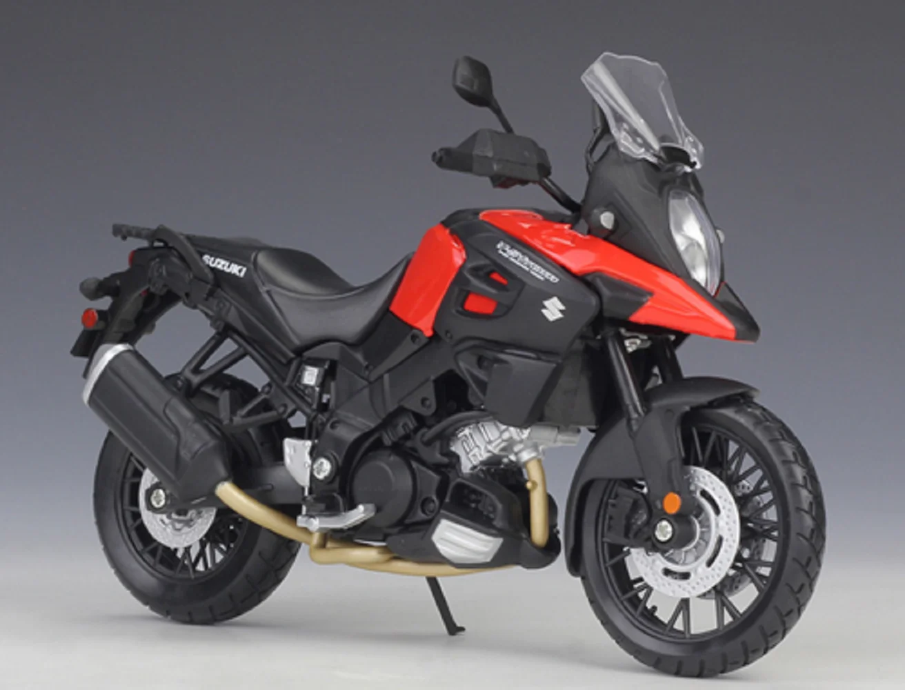 Maisto 1:12 Suzuki V-Strom Motociklu, Velosipēdu Lējumiem Modelis Jauns Kastē