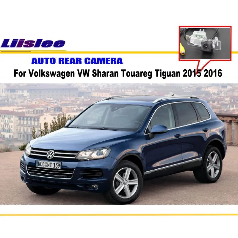 Automašīnas Atpakaļskata Kamera Volkswagen VW Sharan Touareg Tiguan 2016 Auto Reverse Rezerves Kamera, Auto Piederumi