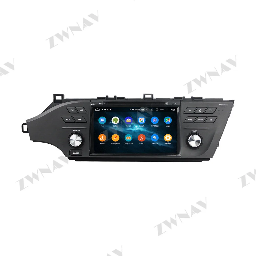 2 din Android 10.0 ekrāna Auto Multimedia player Toyota Avalon-2018 BT video, audio stereo, GPS navi vadītājs vienību auto stereo