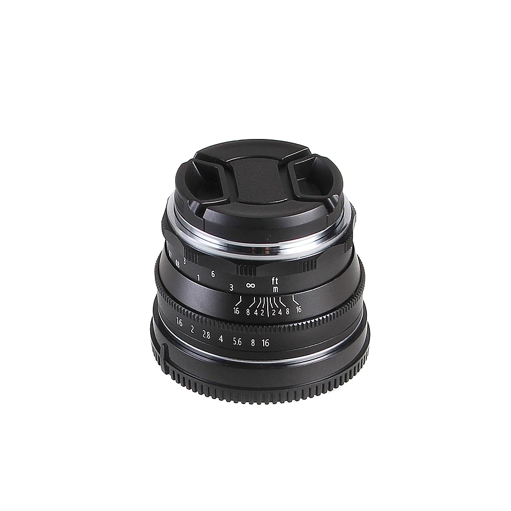 35mm F/1.6 Manuālais Fokuss MF Prime Objektīvu Canon EF-M Mount Mirrorless Kameru M5 M50 M6 M10 M100