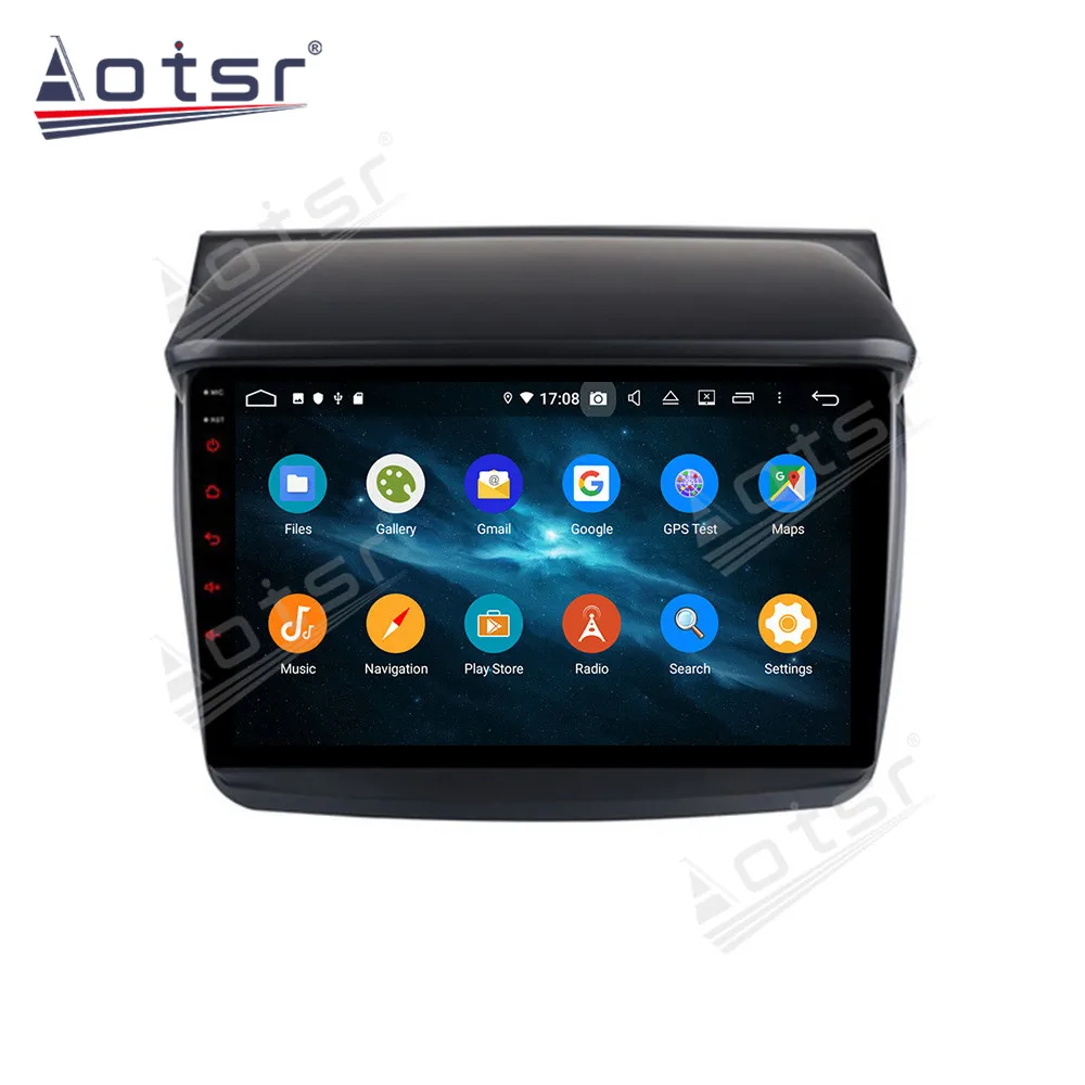 2 Din Android 10 DSP Auto Multimedia Player Mitsubishi PAJERO Sport 2 L200 Triton 2008-Navi Audio Radio Stereo galvas vienības